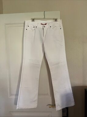 Lucky Brand White Flare Jeans